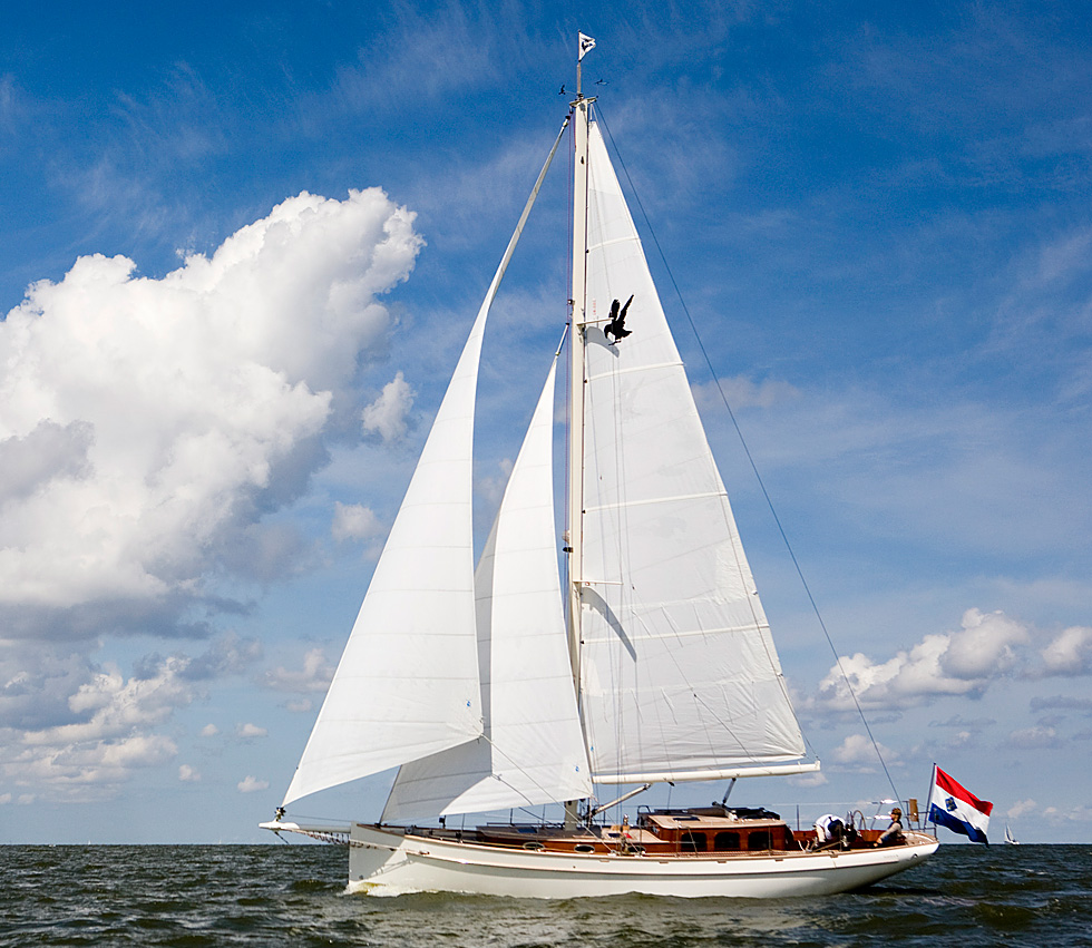 Lernen Sie die „Stoute Hendrik” kennen, eine moderne klassische Segelyacht aus dem Jahr 2008 vom Typ Puffin 41.